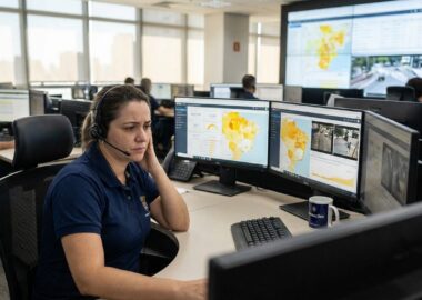 Como a rotina silenciosa aumenta os riscos em centros de controle?